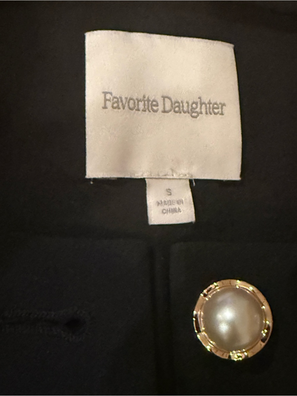 Favorite Daughter Clocking In Top - Black - Picture 6 of 8